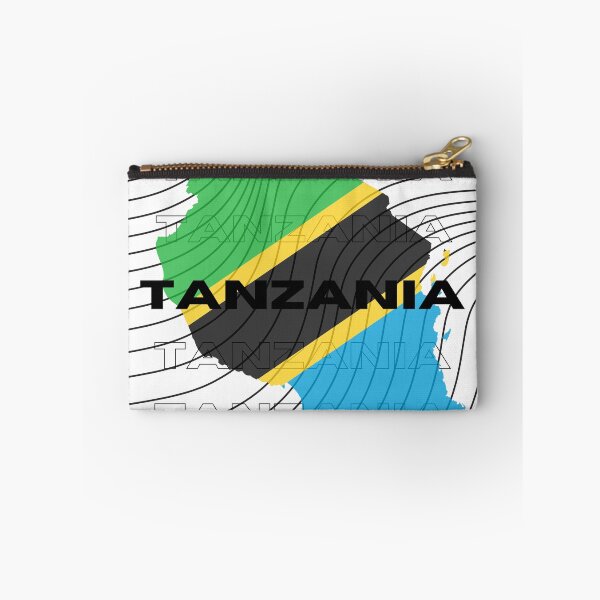 Item preview, Flag Map of Tanzania designed and sold by nyblydd.