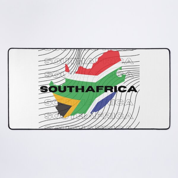 Item preview, Flag Map of South Africa designed and sold by nyblydd.