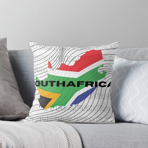 Item preview, Flag Map of South Africa designed and sold by nyblydd.