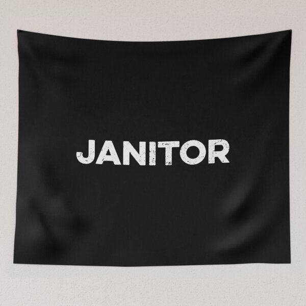 Item preview, Janitor  designed and sold by zeviwanty.