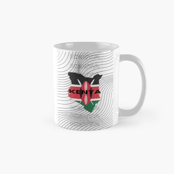 Item preview, Flag Map of Kenya designed and sold by nyblydd.