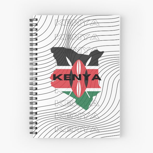 Item preview, Flag Map of Kenya designed and sold by nyblydd.