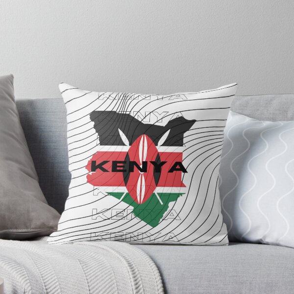 Item preview, Flag Map of Kenya designed and sold by nyblydd.