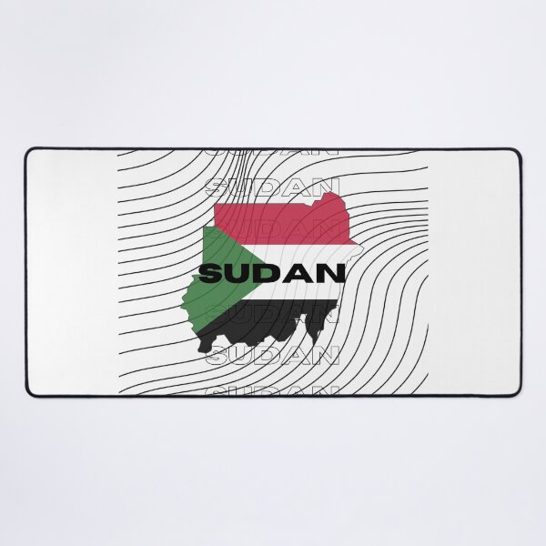 Item preview, Flag Map of Sudan designed and sold by nyblydd.