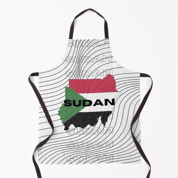 Item preview, Flag Map of Sudan designed and sold by nyblydd.