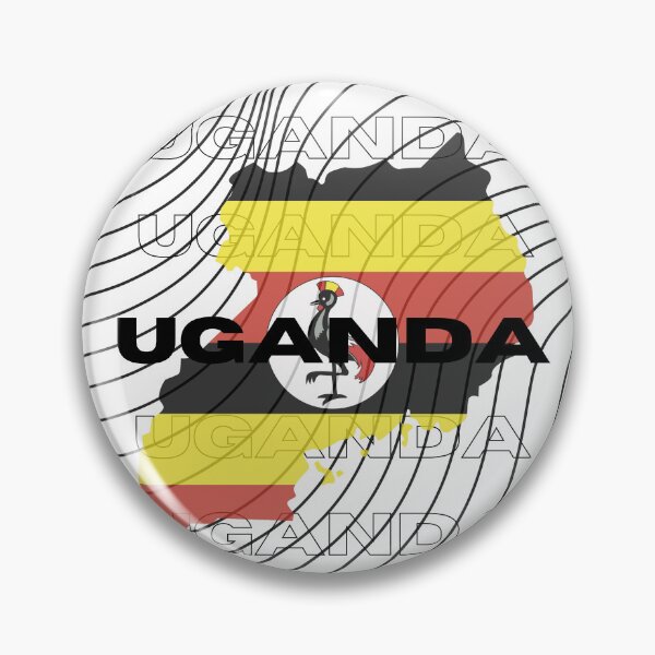 Item preview, Flag Map of Uganda designed and sold by nyblydd.