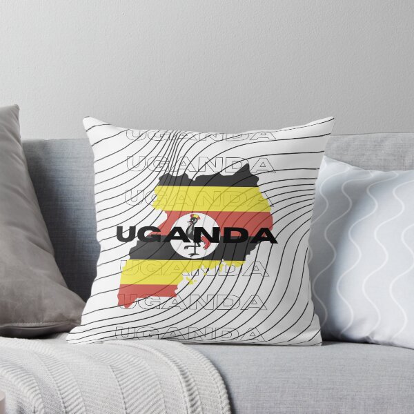 Item preview, Flag Map of Uganda designed and sold by nyblydd.