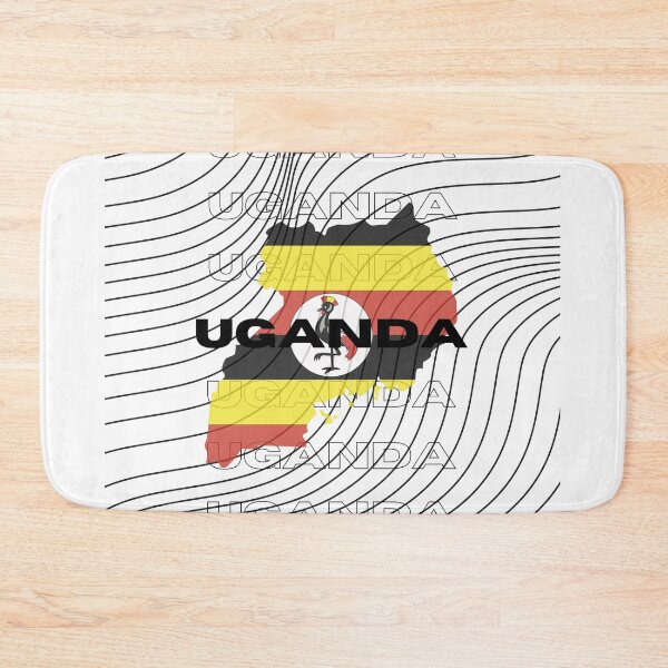 Item preview, Flag Map of Uganda designed and sold by nyblydd.