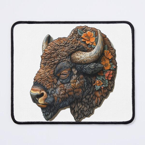 Item preview, bison designed and sold by Stickermagician.