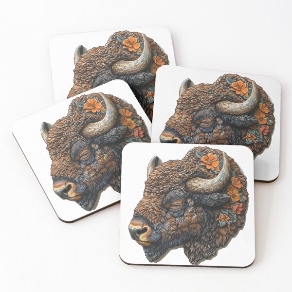 Item preview, bison designed and sold by Stickermagician.