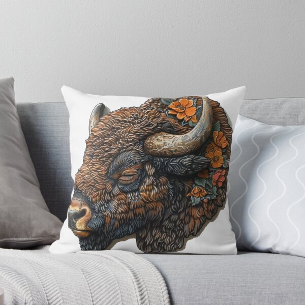 Item preview, bison designed and sold by Stickermagician.