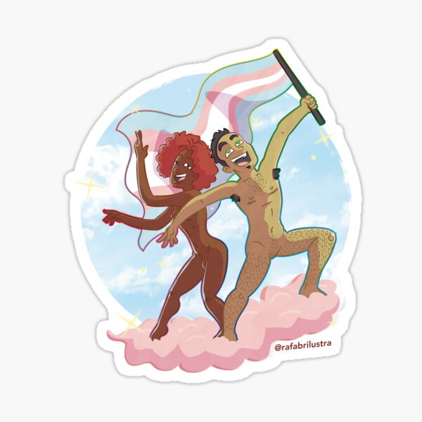 Trans colors Sticker