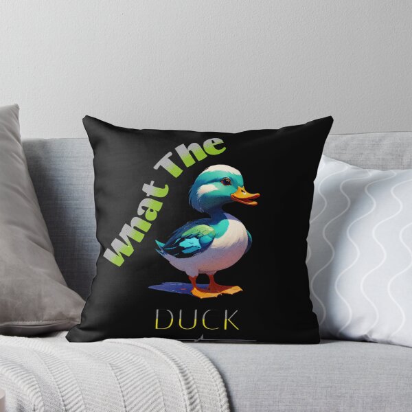 Item preview, What The Duck – Funny Duck Meme designed and sold by BecomeAHight.