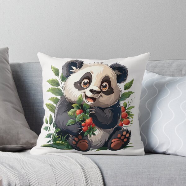 Item preview, Cute cartoon panda designed and sold by Stickermagician.