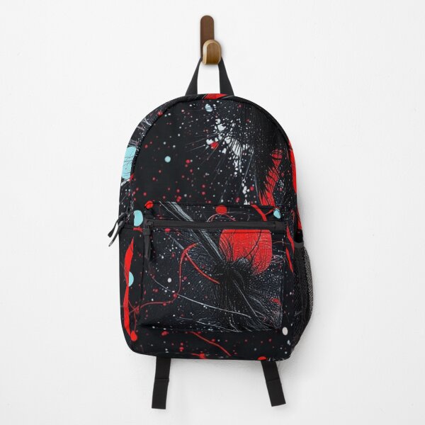 Item preview, black and red abstract feather art designed and sold by optimusprime39.