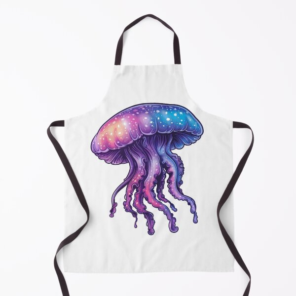 Item preview, Cute cartoon jellyfish designed and sold by Stickermagician.