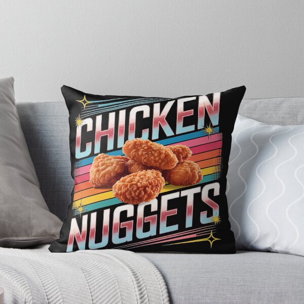Item preview, Retro Chicken Nuggets Lover Funny Bootleg 1980s Foodie designed and sold by SpookshowDesign.