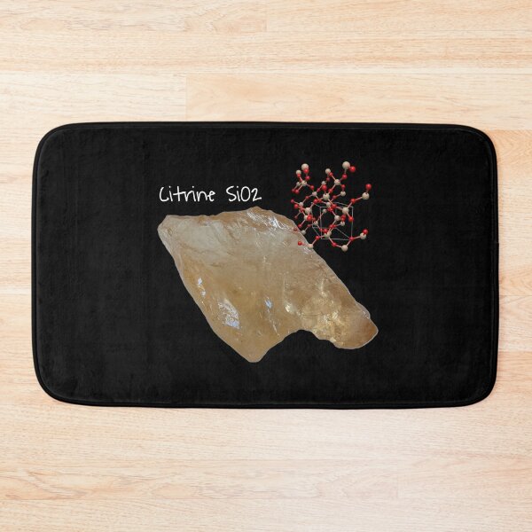 Item preview, Citrine Quartz Crystal Structure designed and sold by STEM Factually.