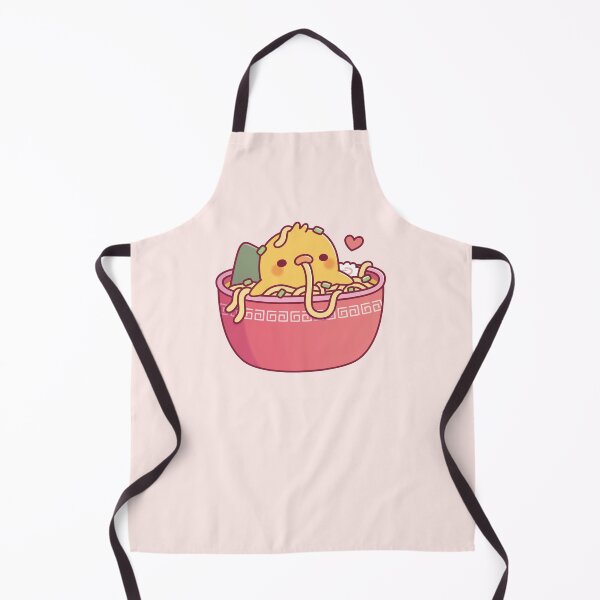 Item preview, Cute Chick In Ramen Noodles Funny designed and sold by rustydoodle.