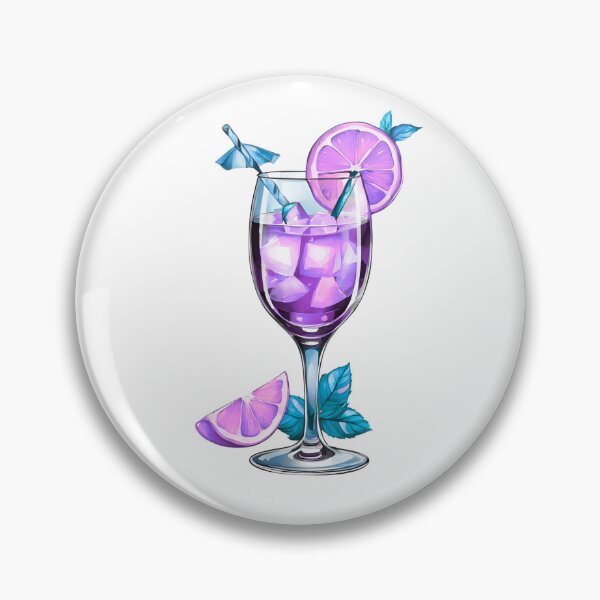 Item preview, Chromatic Cocktail: A Glass of Vibrant Hues designed and sold by Shakesipserve.