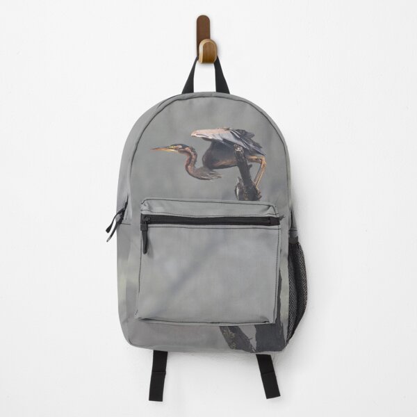 Item preview, Purple heron in the Mist designed and sold by Puttaswamy Ravishankar.