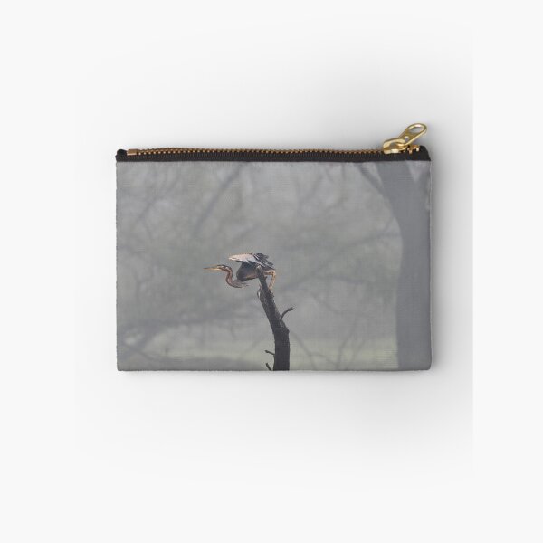 Item preview, Purple heron in the Mist designed and sold by Puttaswamy Ravishankar.