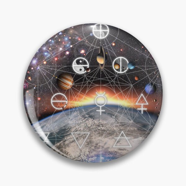 Item preview, Alchemy Elements Chart Universe background! designed and sold by Pablo Carlos Budassi.