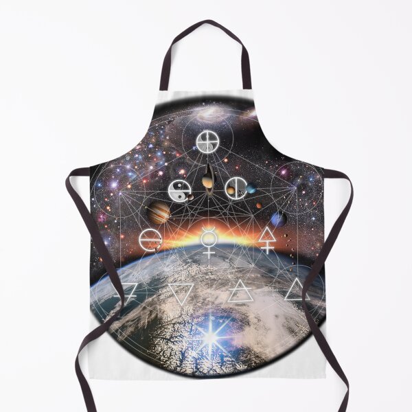 Item preview, Alchemy Elements Chart Universe background! designed and sold by Pablo Carlos Budassi.
