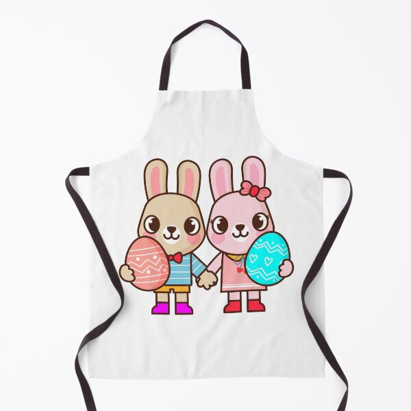 Item preview, Easter bunny rabbits and Easter eggs, Welcome spring season,  designed and sold by NoeySmiley55.