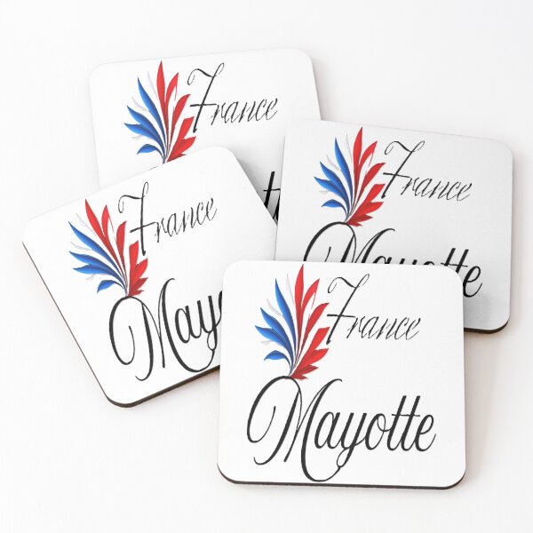 Item preview, France Mayotte blue white red in the tricolor designed and sold by FoxinhoSoumaila.
