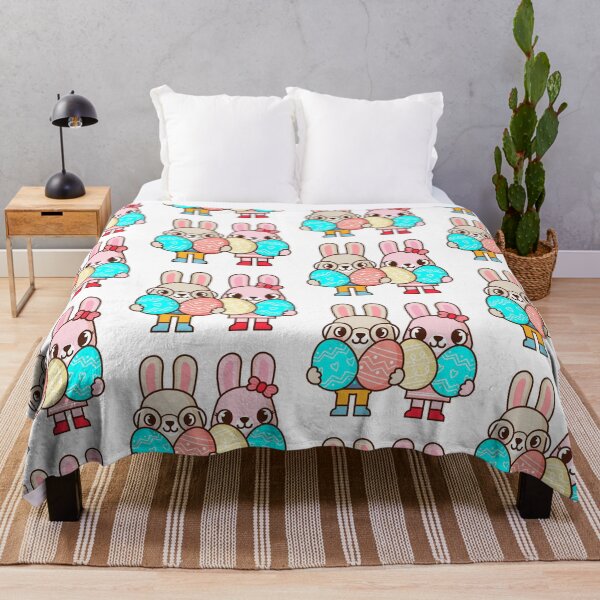 Item preview, Easter bunny rabbits and Easter eggs, Welcome spring season, designed and sold by NoeySmiley55.