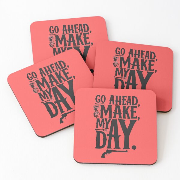 Item preview, Clint Eastwood Stuff | Go Ahead Make My Day T-Shirt | Movie Fan Merch designed and sold by Thread-Verse.