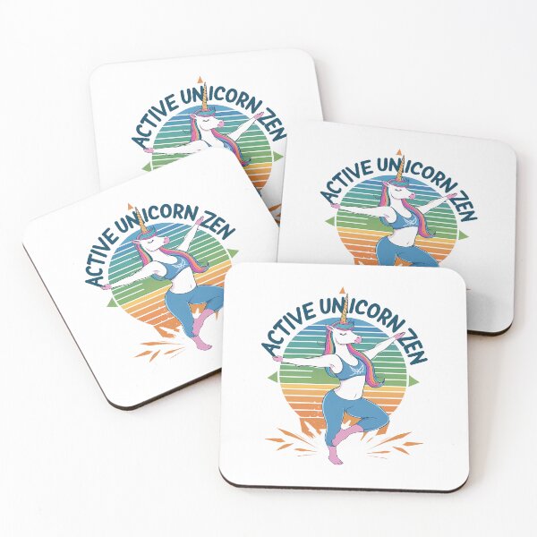 Item preview, Active Unicorn Zen designed and sold by zoughlal.