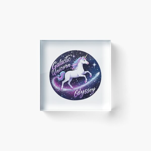 Item preview, Galactic Unicorn Odyssey designed and sold by zoughlal.