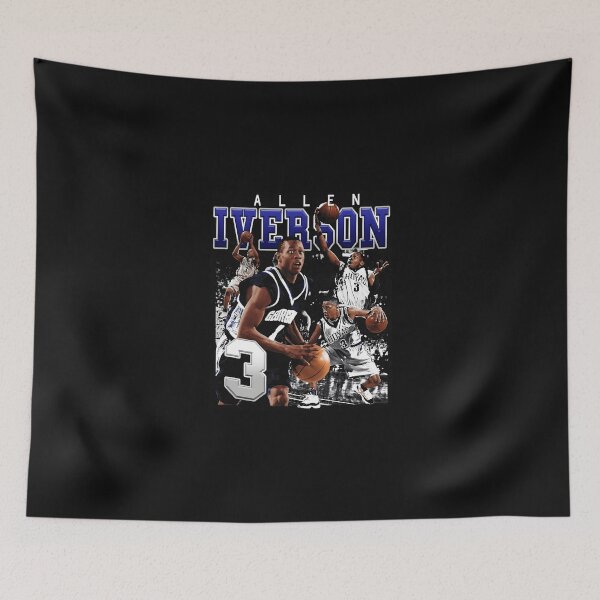 Item preview, Allen Iverson Retro Collage designed and sold by FryCutiesTeemo.