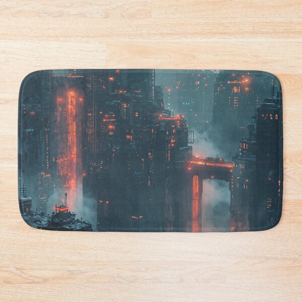 Item preview, Neon Reverie: A Dystopian Nightfall designed and sold by oanaunciuleanu.