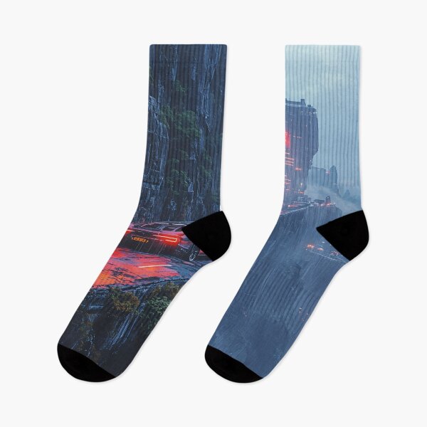 Item preview, Neon Reverie: A Dystopian Nightfall designed and sold by oanaunciuleanu.