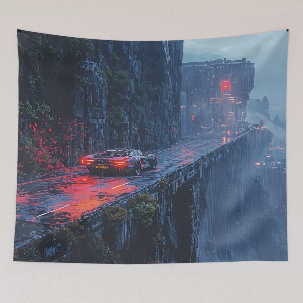 Item preview, Neon Reverie: A Dystopian Nightfall designed and sold by oanaunciuleanu.