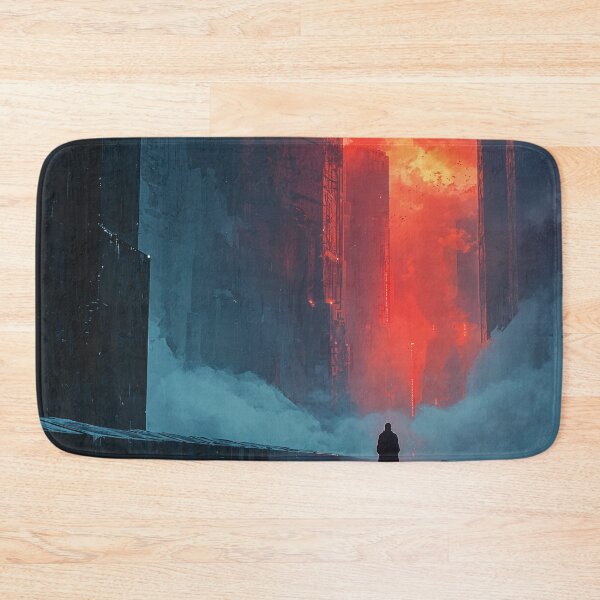 Item preview, Neon Reverie: A Dystopian Nightfall designed and sold by oanaunciuleanu.