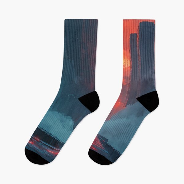 Item preview, Neon Reverie: A Dystopian Nightfall designed and sold by oanaunciuleanu.