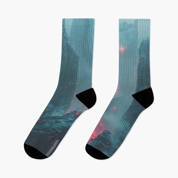 Item preview, Neon Reverie: A Dystopian Nightfall designed and sold by oanaunciuleanu.