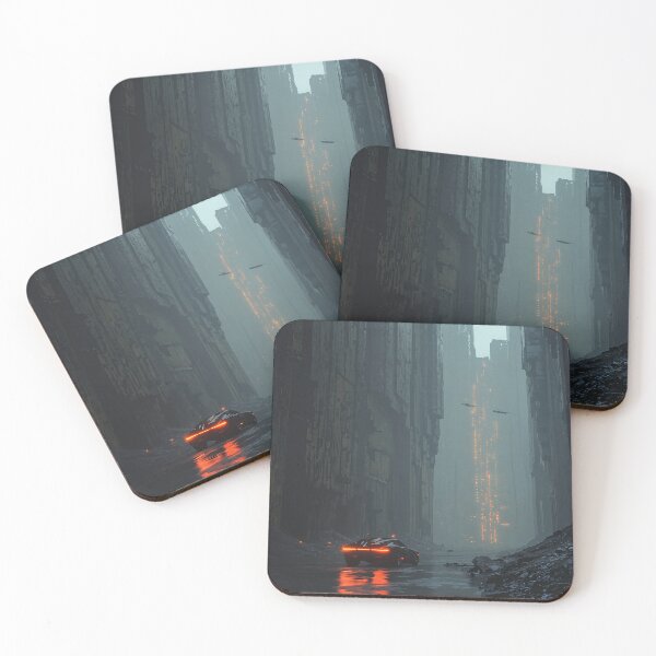 Item preview, Neon Reverie: A Dystopian Nightfall designed and sold by oanaunciuleanu.