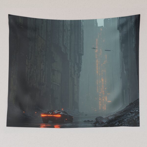 Item preview, Neon Reverie: A Dystopian Nightfall designed and sold by oanaunciuleanu.