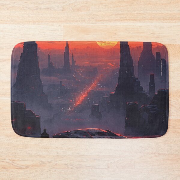 Item preview, Neon Reverie: A Dystopian Nightfall designed and sold by oanaunciuleanu.