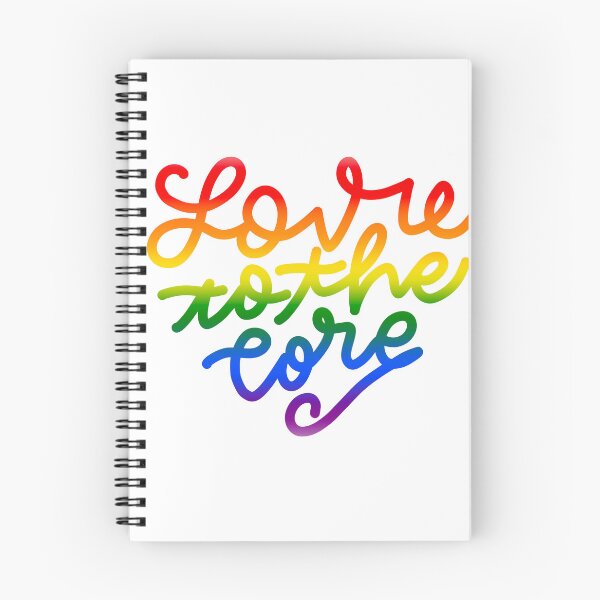 Item preview, Love you to the core LGBT designed and sold by givepineapple.
