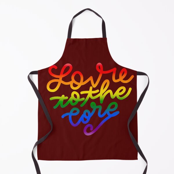 Item preview, Love you to the core LGBT designed and sold by givepineapple.