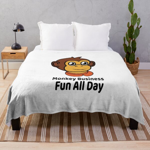 Item preview, Monkey Business Fun All Day t-shirt | Monkey Fcae t-shirt designed and sold by KARTICK DUTTA.