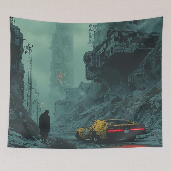 Item preview, Neon Reverie: A Dystopian Nightfall designed and sold by oanaunciuleanu.