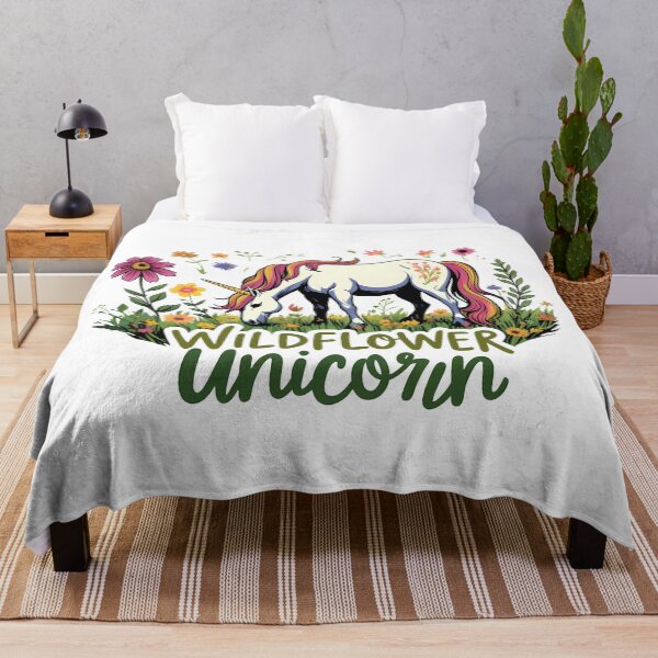 Item preview, Wildflower Unicorn designed and sold by zoughlal.