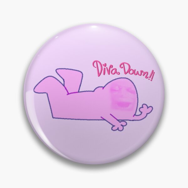 Item preview, diva down, i repeat diva down  designed and sold by wobblystuff.